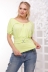футболка "Мила" светло-салатовый. в интернет-магазине
