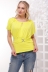 футболка "Мила" лимонный. в интернет-магазине