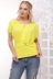 футболка "Мила" лимонный. в интернет-магазине