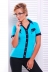 Рубашка "Ярослава"бирюза короткий рукав в интернет-магазине