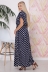 платье "Селена"синий горох в интернет-магазине