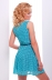 Платье "Амур"бирюза+темно-синий в интернет-магазине