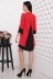 платье "Стела"красный+черный в интернет-магазине