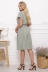 платье"Селена"оливка короткая юбка в интернет-магазине