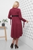 платье "Клео"бордо в интернет-магазине