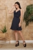платье "Суфле"темно-синий в интернет-магазине