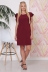 платье "Инга"бордо в интернет-магазине