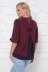 блуза "Стела"бордо в интернет-магазине