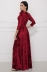 платье "Лада"мрамор бордо в интернет-магазине