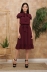 платье "Сапфир"бордо в интернет-магазине
