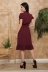 платье "Сапфир"бордо в интернет-магазине