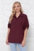 блуза "Жози"бордо в интернет-магазине