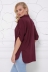 блуза "Жози"бордо в интернет-магазине