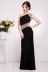 Платье"Юна"черный+кофе в интернет-магазине