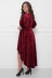 платье "Магия"бархат бордо в интернет-магазине