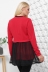 туника "Ваниль"красный в интернет-магазине