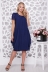 платье "Нежность"темно-синий в интернет-магазине