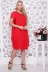 платье "Нежность"красный в интернет-магазине