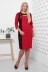 платье "Прага"красный в интернет-магазине