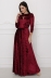 платье "Сури"бордо в интернет-магазине