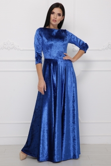 платье "Лада"мрамор электрик в интернет-магазине