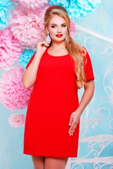 Платье "Аманда"коралл в интернет-магазине