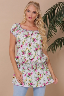 туника "Катюша"серый в интернет-магазине