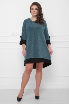 платье "Стела"бирюза в интернет-магазине