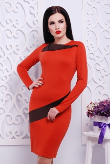 Платье "Альбина"теракотовый в интернет-магазине