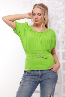 футболка "Мила" салатовый в интернет-магазине