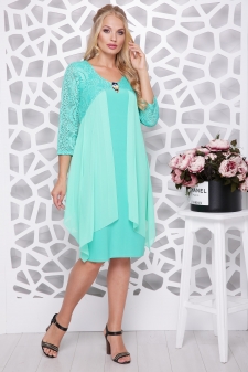 платье "Роза"мята в интернет-магазине