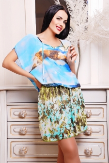 Сарафан "Селия" бирюза в интернет-магазине