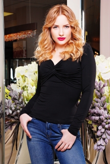 Кофта "Узел" черный. в интернет-магазине