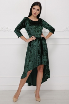 платье "Магия"мрамор изумруд в интернет-магазине