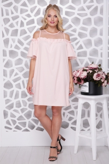 платье "Фаворит" персик. в интернет-магазине