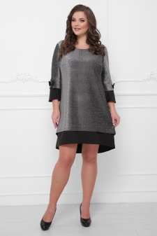 платье "Стела"серебро в интернет-магазине