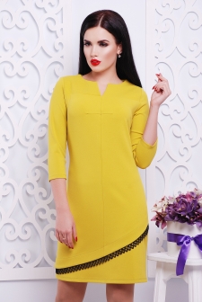 Платье "Айви"горчица в интернет-магазине