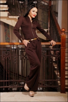 Комбинезон "Лоренс" шоколад в интернет-магазине