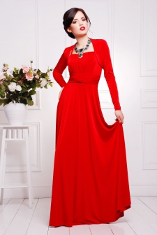 Платье"Анита"красный в интернет-магазине