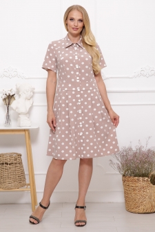 платье"Скарлет"кофе в интернет-магазине