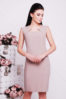 Платье "Женева"беж в интернет-магазине
