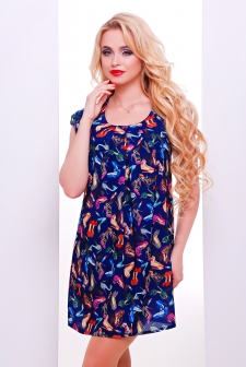 Платье "Бренда"темно-синий в интернет-магазине