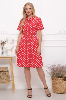 платье"Скарлет"красный в интернет-магазине