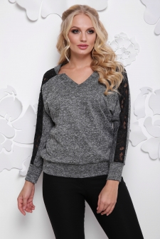 кофта"Ресима"серый в интернет-магазине
