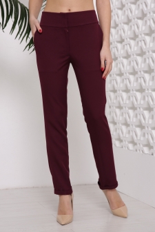 брюки "Эквадор"бордо в интернет-магазине