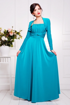 Платье"Анита"бирюза в интернет-магазине