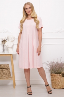 платье"Карла"персик в интернет-магазине