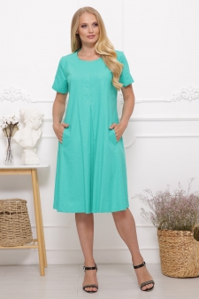 платье"Карла"бирюза в интернет-магазине