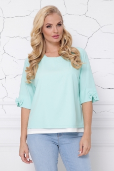 блуза "Стела"мята в интернет-магазине