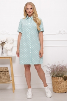 платье-рубашка "Дорис"мята в интернет-магазине